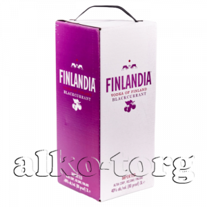 Горілка Finlandia blackcurrant (Фінляндія смородина) 2л